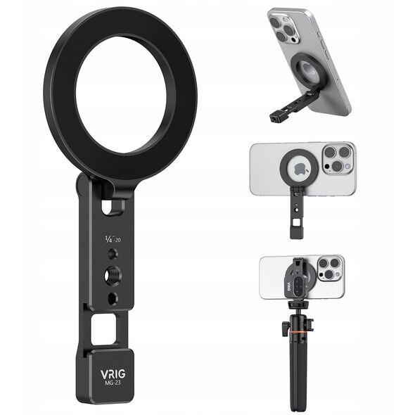 Μαγνητική Βάση Στήριξης Magnes Grip Για 1/4 Iso Τηλέφωνο Iphone Magsafe / Mg-23