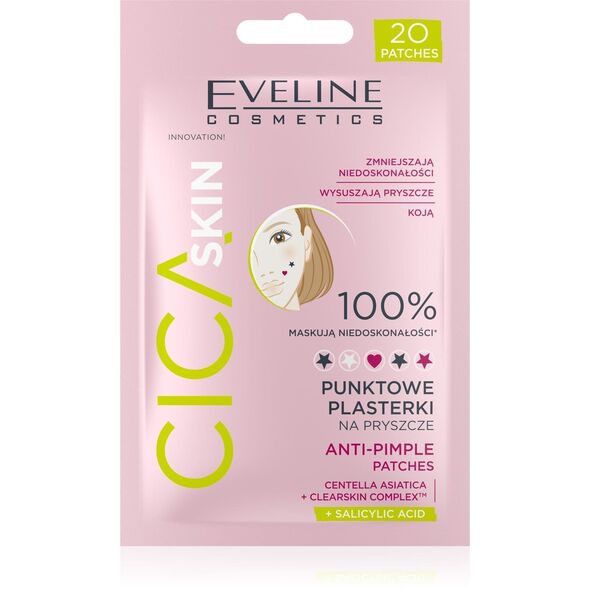 EVELINE CICA SKIN Punktowe plasterki na pryszcze 20 szt.