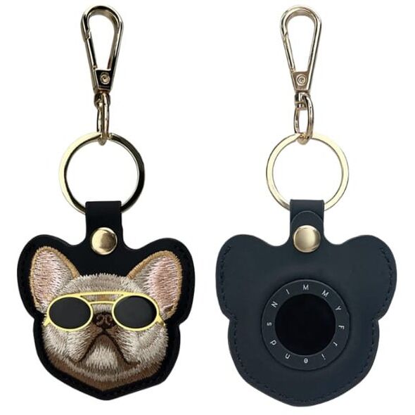 Case locator Nimmy Glasses Cool Dog black