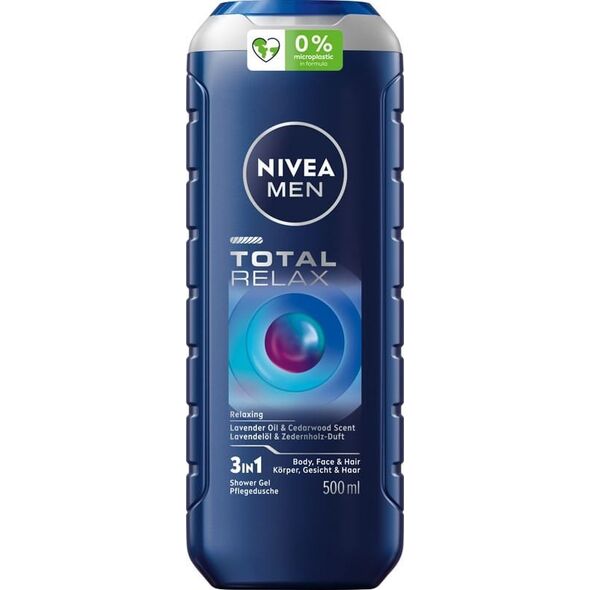 NIVEA Men Total Relax Żel pod prysznic dla mężczyzn 500 ml