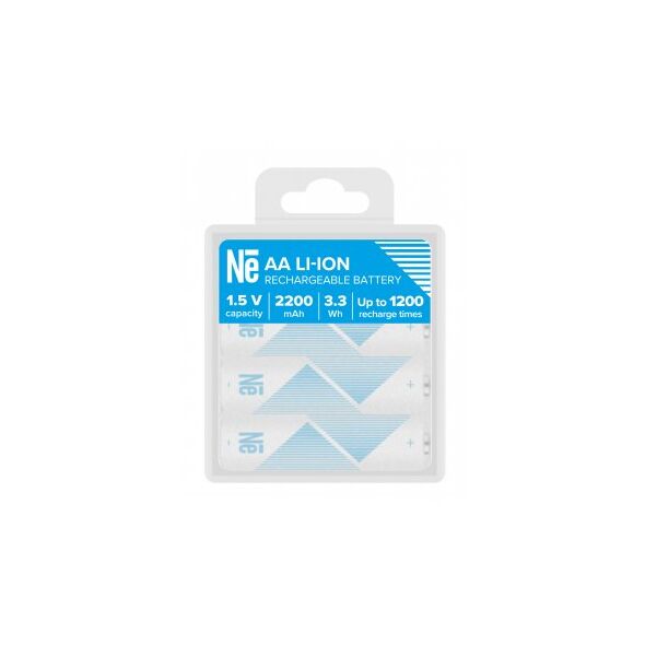 Επαναφορτιζόμενη Μπαταρία Newell Li-ion AA 2200 mAh 4 τεμ. blister