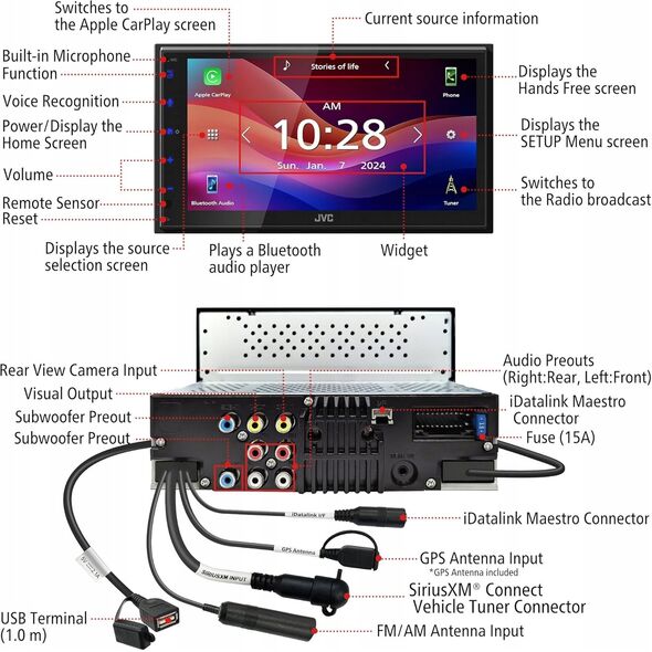 JVC KW-M695DBT