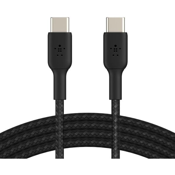 Belkin BOOST CHARGE braided Cab. USB-C/USB-C 2m bl.  CAB004bt2MBK