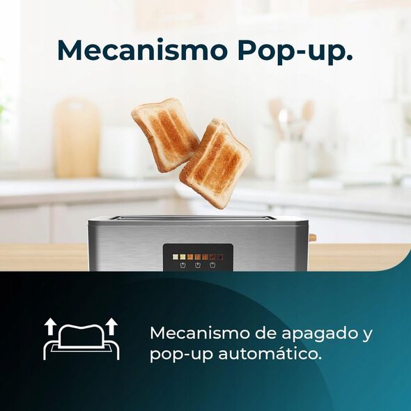 CECOTEC Touch&Toast Extra Double