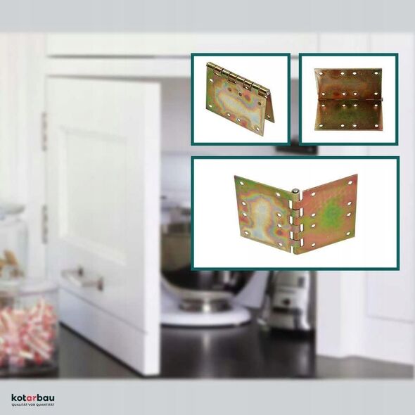 Kotarbau ZAWIAS BUDOWLANY SPLATANY PROSTY 100x150 MM PŁASKI