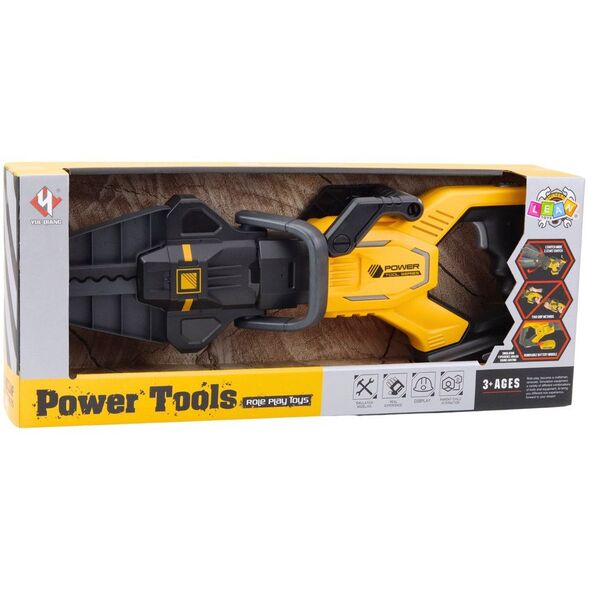 Nożyce Pneumatyczne Elektryczne Dla Dzieci Majsterkowicz Żółte LEAN Toys