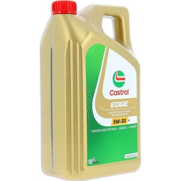 Castrol Olej silnikowy Castrol Edge Benzyna Diesel Hybrydowy 5W30 5 L