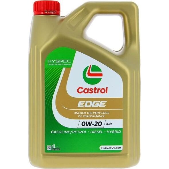 Castrol Olej silnikowy Castrol EDGE Benzyna Diesel Hybrydowy 0W20 5 L