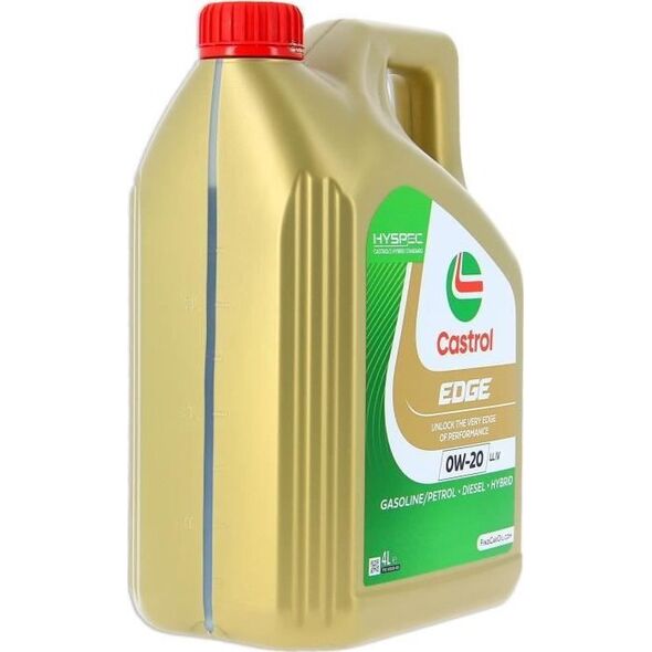 Castrol Olej silnikowy Castrol EDGE Benzyna Diesel Hybrydowy 0W20 5 L