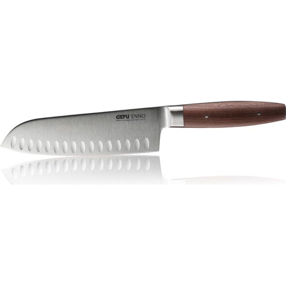 NPC Polska GEFU Nóż Santoku ENNO z rowkami do obierania 18 cm