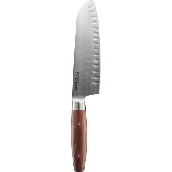 NPC Polska GEFU Nóż Santoku ENNO z rowkami do obierania 18 cm