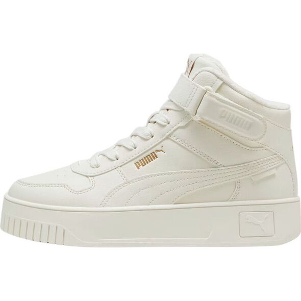 Buty damskie Puma Carina Street Mid WTR kremowe 398050 02 39