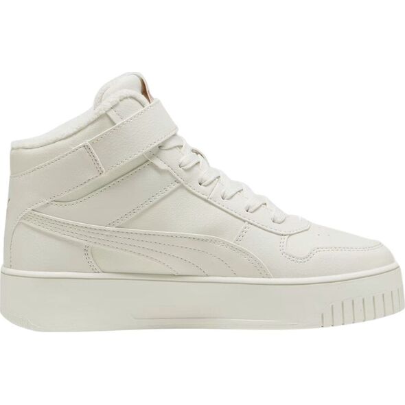 Buty damskie Puma Carina Street Mid WTR kremowe 398050 02 37