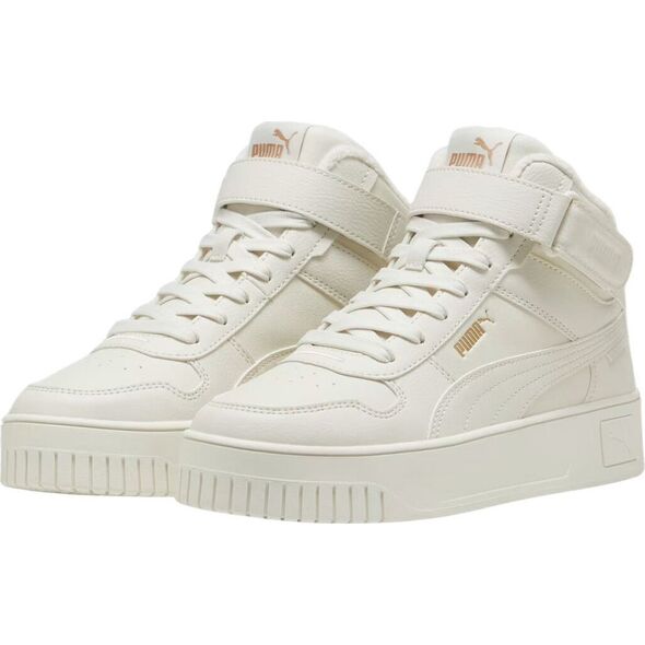 Buty damskie Puma Carina Street Mid WTR kremowe 398050 02 38