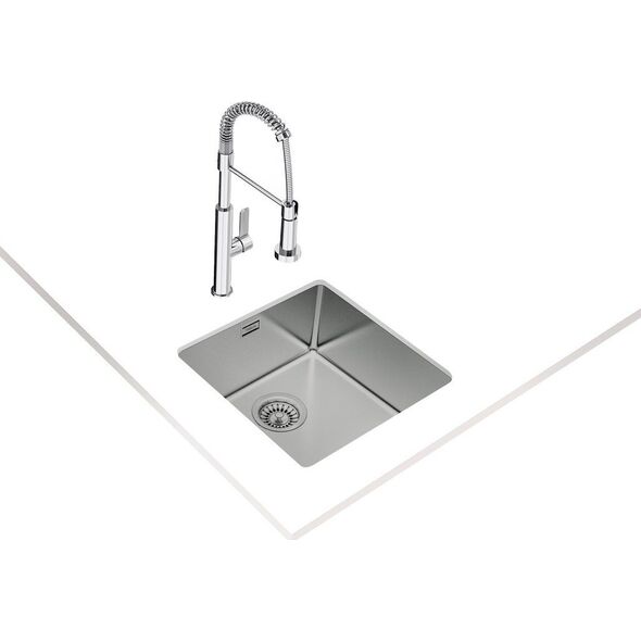 Zlewozmywak Teka Be Linea RS15 40.40 Stal polerowana (115000007)