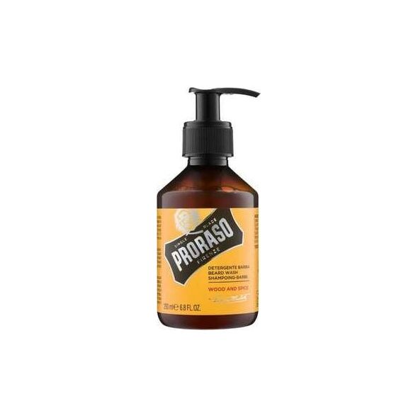 Macadamia PRORASO Wood & Spice Beard Wash Szampon do włosów 200ml