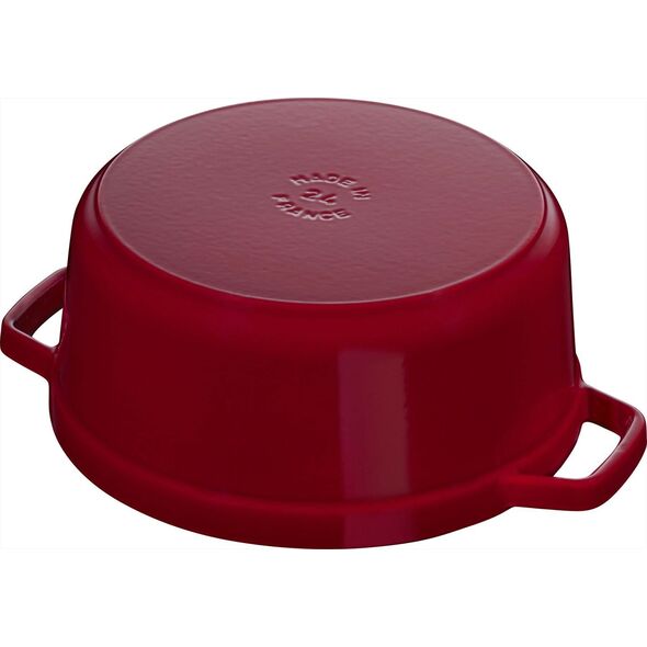 STAUB LA COCOTTE Garnek żeliwny okrągły 6.7 l kasztanowy