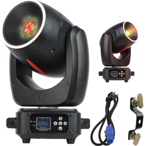 GŁOWICA RUCHOMA GŁOWA LED LIGHT4ME RED LINE SPOT 120W OŚWIETLENIE SCENICZNE
