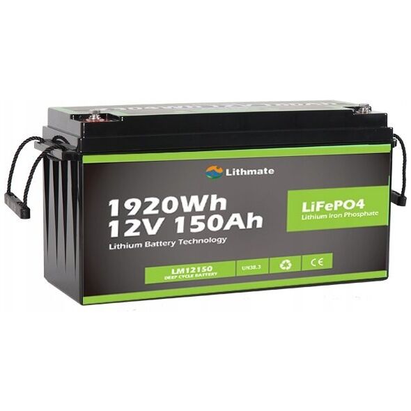 Qoltec Akumulator LiFePO4 Litowo-Żelazowo-Fosforanowy | 12.8V | 150Ah | 1920Wh| BMS