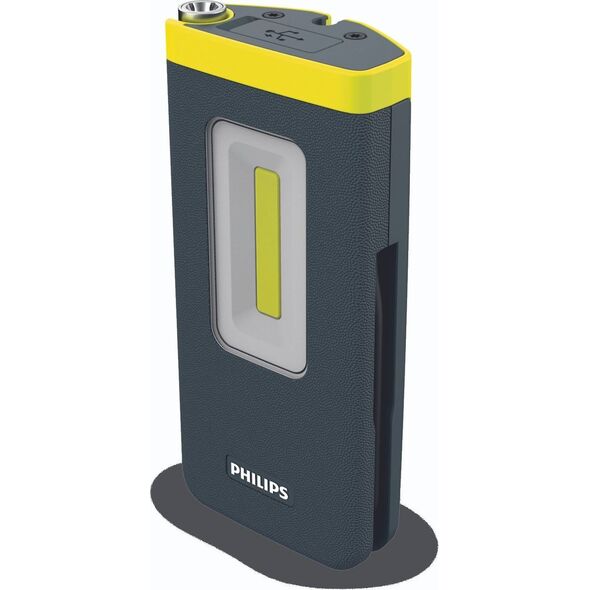 Lampa warsztatowa bezprzewodowa POCKET, Xperion, źródło światła COB LED, strumień świetlny 100/150/300lm, moc: 3 W, pojemność ak