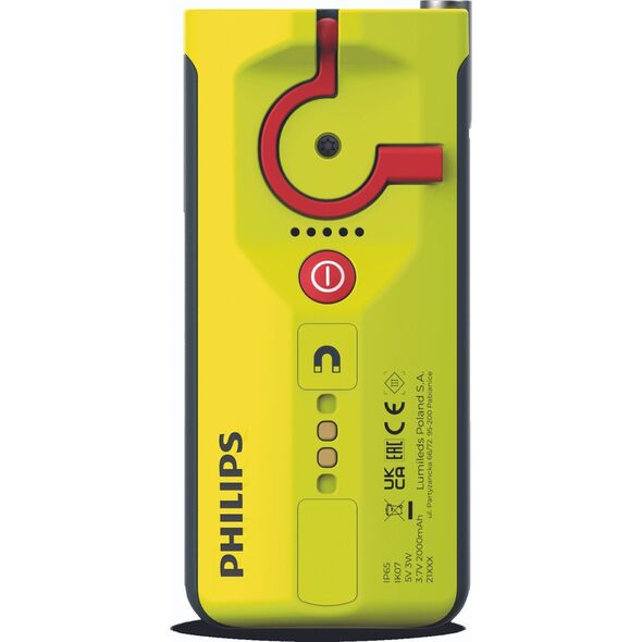 Lampa warsztatowa bezprzewodowa POCKET, Xperion, źródło światła COB LED, strumień świetlny 100/150/300lm, moc: 3 W, pojemność ak