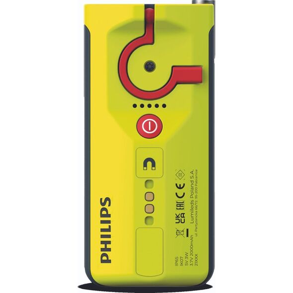 Lampa warsztatowa bezprzewodowa POCKET, Xperion, źródło światła COB LED, strumień świetlny 100/150/300lm, moc: 3 W, pojemność ak