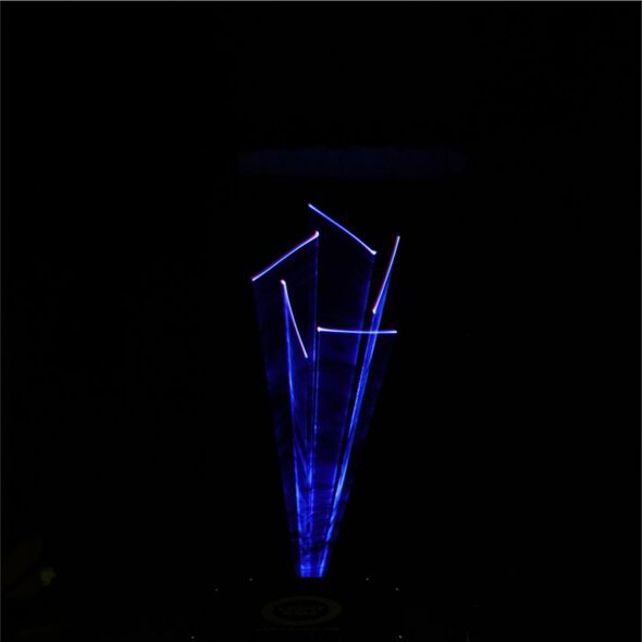 LIGHT4ME APP LASER 5W RGB profesjonalne estradowe oświetlenie laserowe Bluetooth