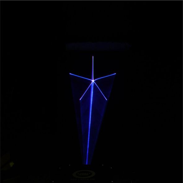 LIGHT4ME APP LASER 5W RGB profesjonalne estradowe oświetlenie laserowe Bluetooth