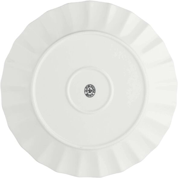 La Porcellana Bianca Zestaw 6 talerzy obiadowych Ducale 26.5 cm biały