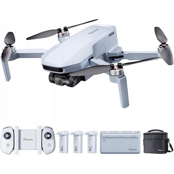 Potensic ATOM SE Fly More Combo dron z kamerą 4K EIS stacja ładowania