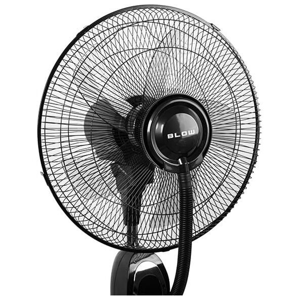 Wentylator  stojący 16" 90W z funkcją mgiełki CZARNY