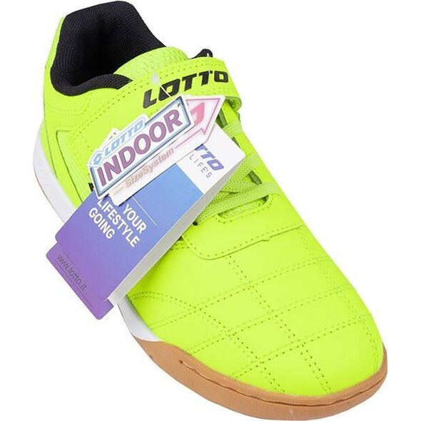 Lotto Buty dziecięce Lotto Whizzer K żółto-czarne 2600120K 2411 32