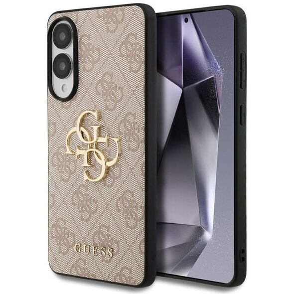 Case Guess Big 4G Logo Classic Logo for Samsung Galaxy S25 Edge pink