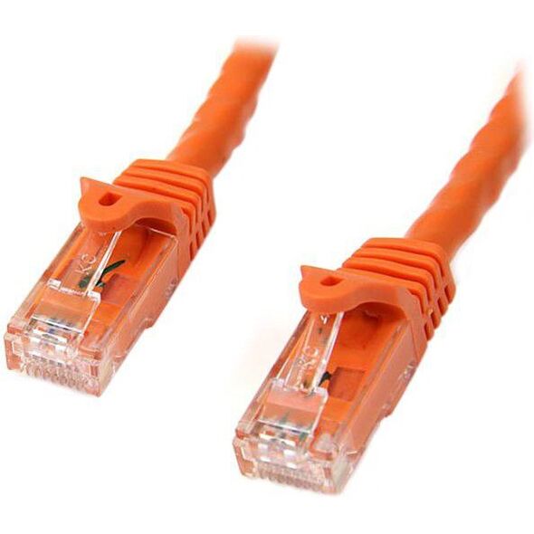 StarTech RJ-45/RJ-45 kat.6 Pomarańczowy 7m (N6PATC7MOR)