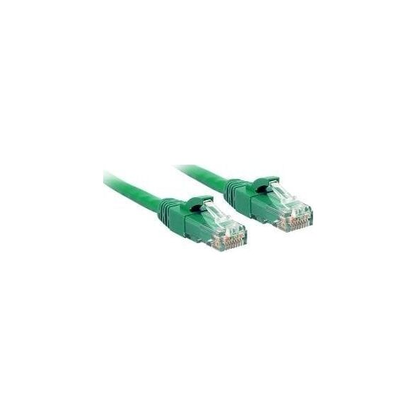 Lindy LINDY Cat.6 U/UTP Cable green 0,3m - 48045