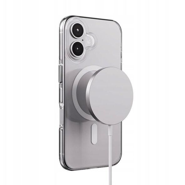 Etui do iPhone 16 Crong Clear MAG Pro Case Cover MagSafe Przezroczysty