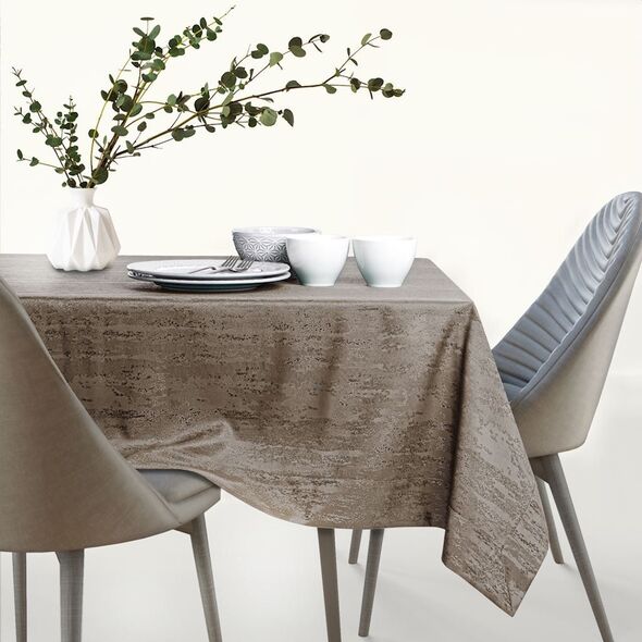AmeliaHome AmeliaHome OBRUS PLAMOODPORNY VESTA BRD CAPPUCCINO 120X180