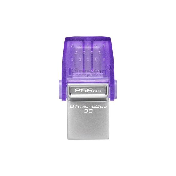 USB 3.2 Flash Disk Kingston DataTraveler Dual Drive DTDUO USB A & USB C 256GB Μωβ 740617328110 740617328110 έως και 12 άτοκες δόσεις