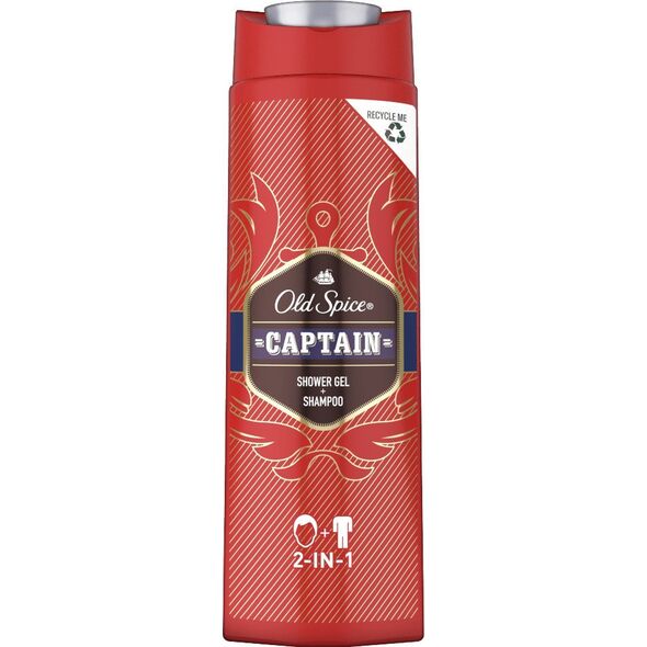 Old Spice Żel pod Prysznic Captain 2in1 Old Spice (400 ml)