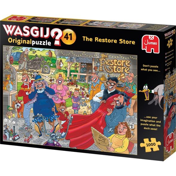 Jumbo Jumbo Puzzle Wasgij Original 41 Turn old into new (1000 pieces)