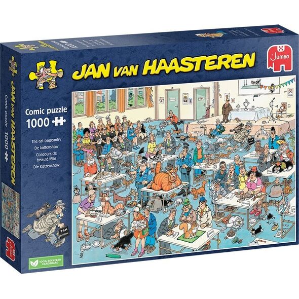Jumbo Jan van Haasteren - Cat Show (1000 pieces) (JUM00032) /Puzzles