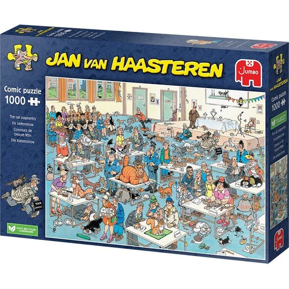 Jumbo Jan van Haasteren - Cat Show (1000 pieces) (JUM00032) /Puzzles