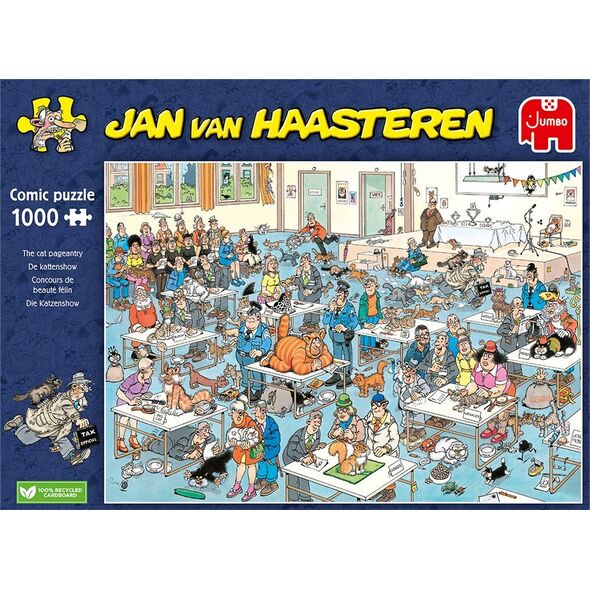 Jumbo Jan van Haasteren - Cat Show (1000 pieces) (JUM00032) /Puzzles