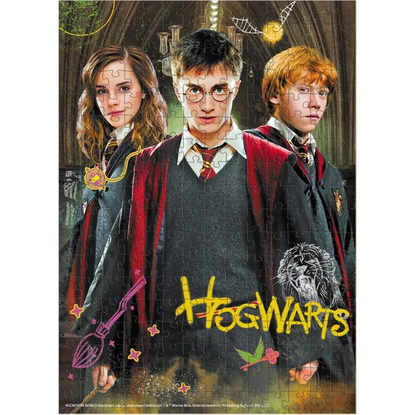 Dodo Puzzle "Harry Potter I Przyjaciele" 250 Elementów Układanka Zestaw Hogwart