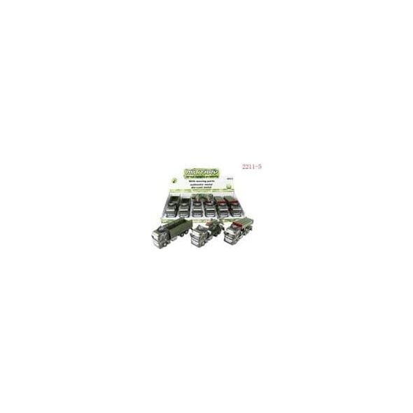 Samochody ciezarowe metal 6 sztuk art. 2211-5