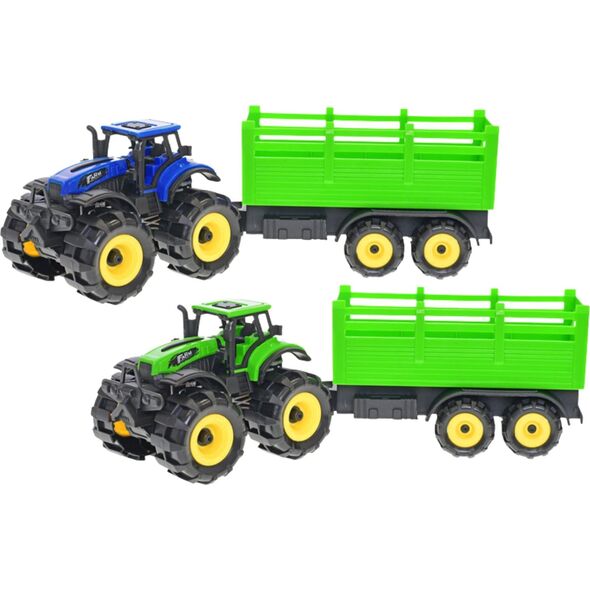 Traktor Rolniczy Ciągnik Maszyna Odczepiana Przyczepka Pojazd Farma