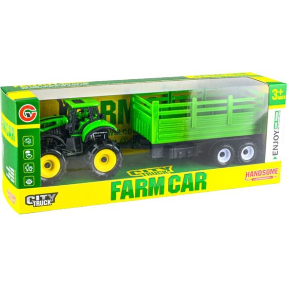 Traktor Rolniczy Ciągnik Maszyna Odczepiana Przyczepka Pojazd Farma