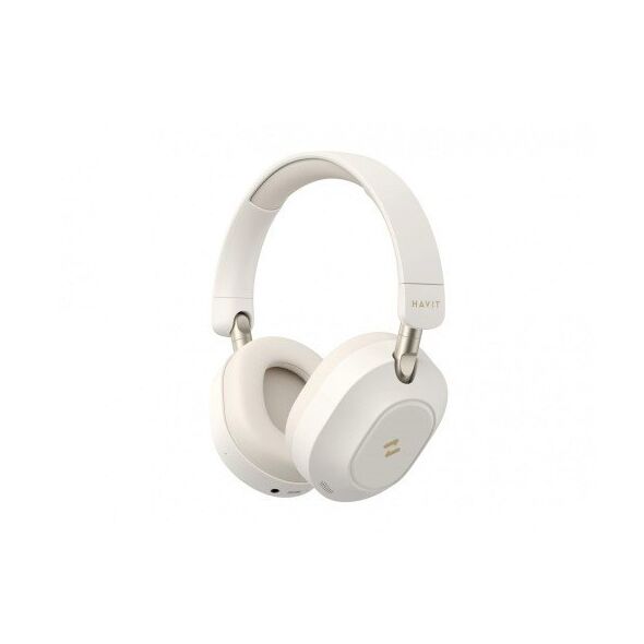 Słuchawki bezprzew. bluetooth Havit H668BT beżowy