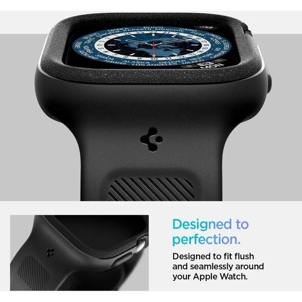 Spigen Vault Pro - Pasek z obudową do Apple Watch 10 46 mm (Matte Black)