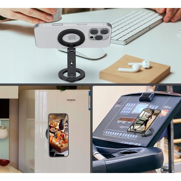Uchwyt Mocowanie 2x Magnes Magnetyczne Na Telefon Smartfon Iphone Mag Safe Magsafe/ Vrig / Mg-26